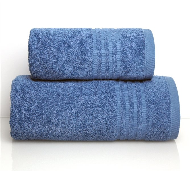 Ręcznik Panama 70x125 denim niebieski 500 g/m2 Greno