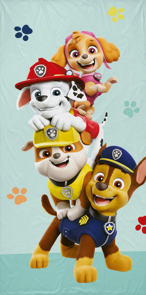 Ręcznik Psi Patrol 70X140 100% Bawełna Pp15