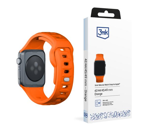 3mk do Apple Watch 44/45/49mm Pomarańczowy