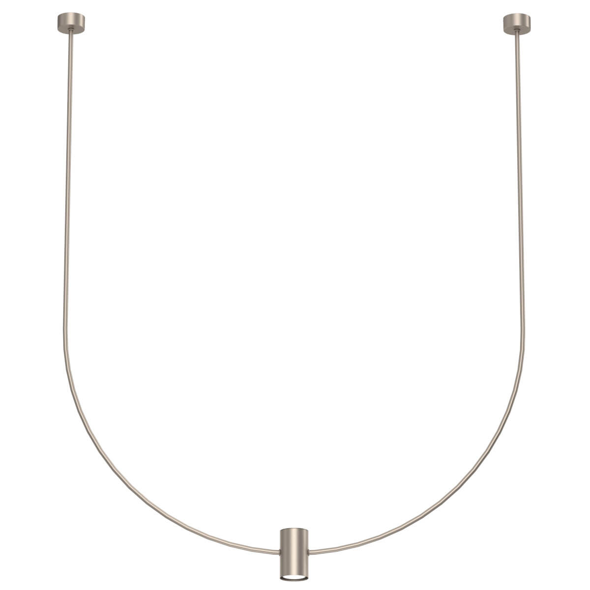 Zwieszana lampa regulowana No.C 5083 Shilo 86cm salonowa metal platyna