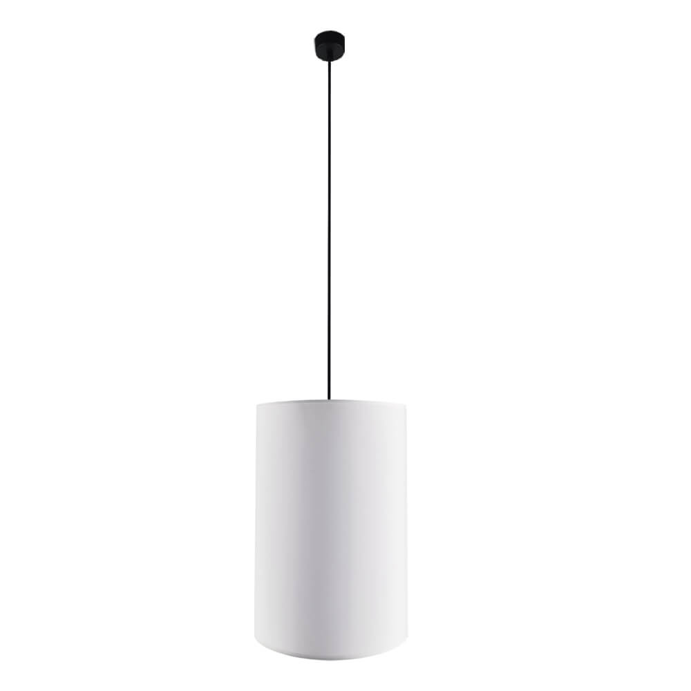 Lampa wisząca Lamego 5190 Shilo abażurowa tuba minimalistyczna biała