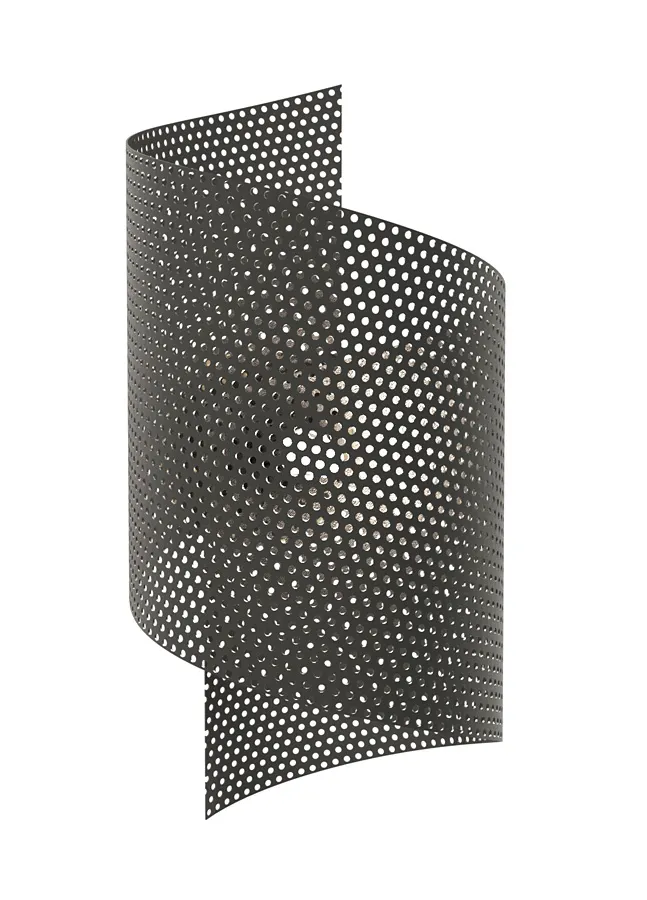 Czarny nowoczesny kinkiet ażurowy - D144 F5-G28