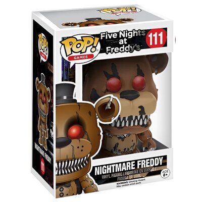 Funko POP! Games, figurka kolekcjonerska, Five Nights at Freddy's, Nightmare Freddy, 111