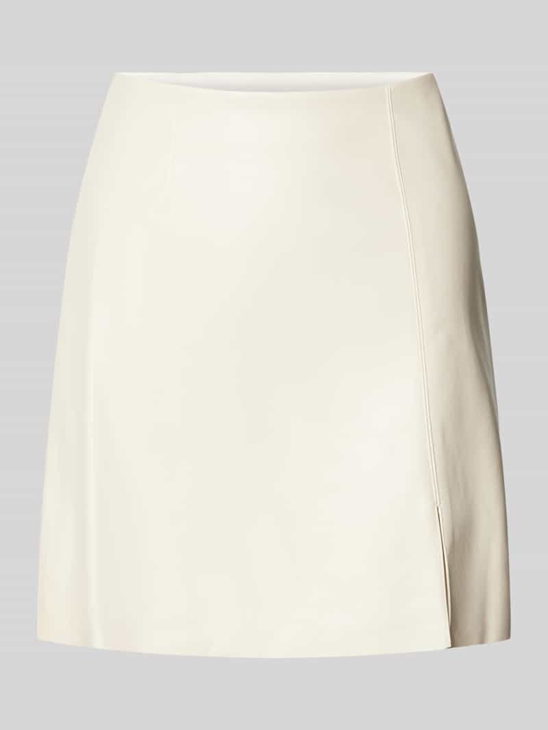 Spódnica mini z imitacji skóry model ‘CLARA PENNY’