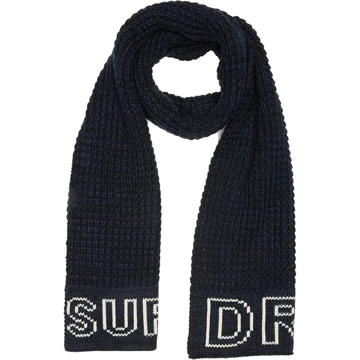 Szalik damski Superdry Waffle zimowy ciepły
