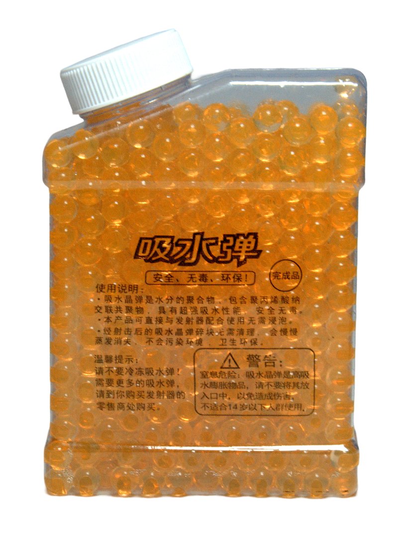 Wodne Kulki Żelowe 7-8 mm 700 szt Pistolet Żel