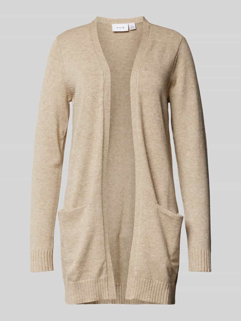 Długi kardigan melanżowy