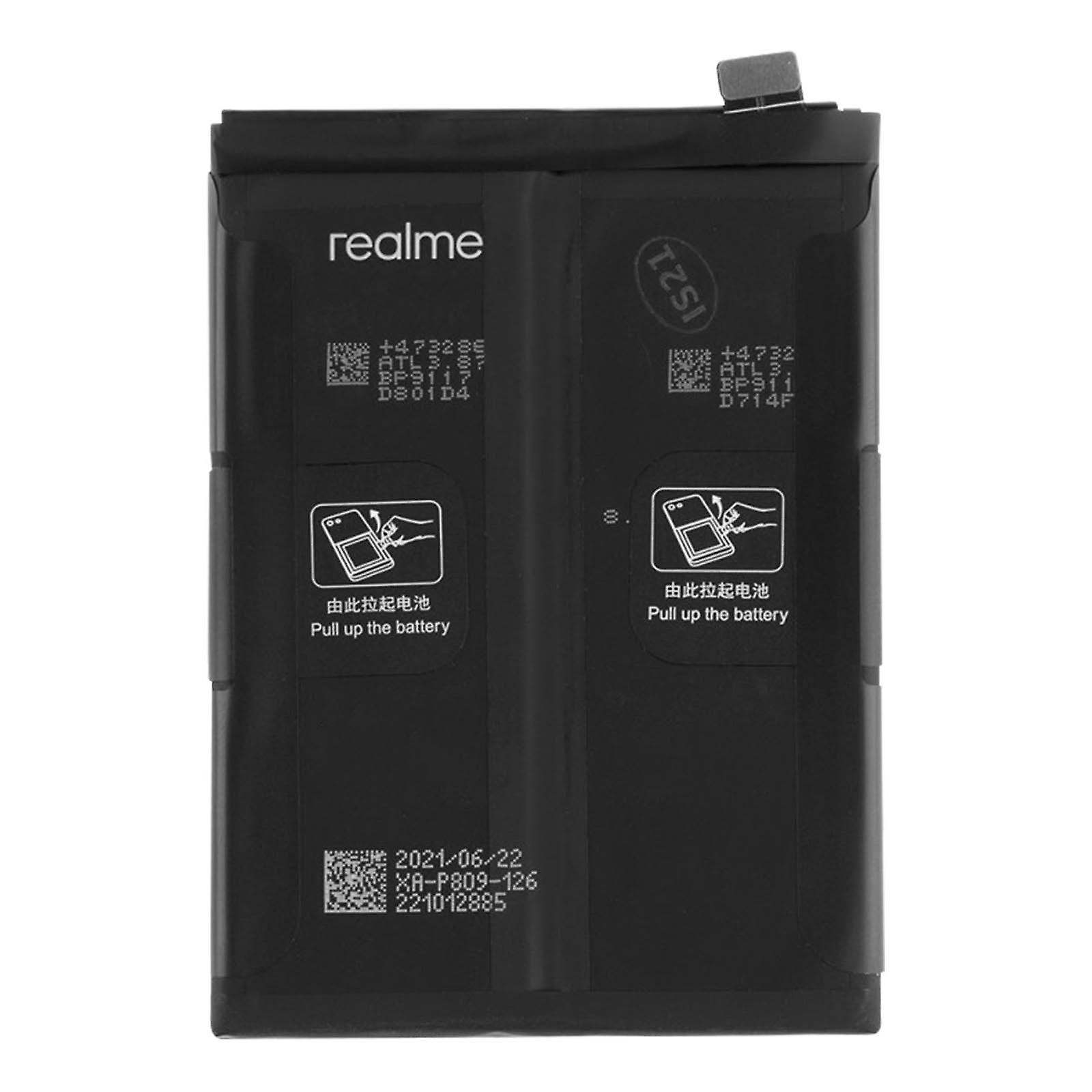 Clappio Bateria wewnętrzna Realme GT 2 Pro 5000mAh Zamiennik BLP887 Czarny