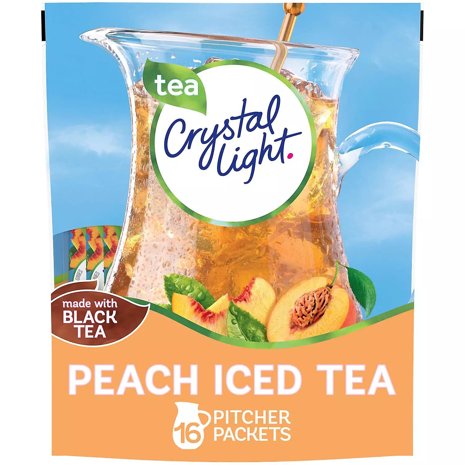 Crystal Light Kryształowa lekka brzoskwiniowa mrożona herbata w proszku mix, 4.55 oz