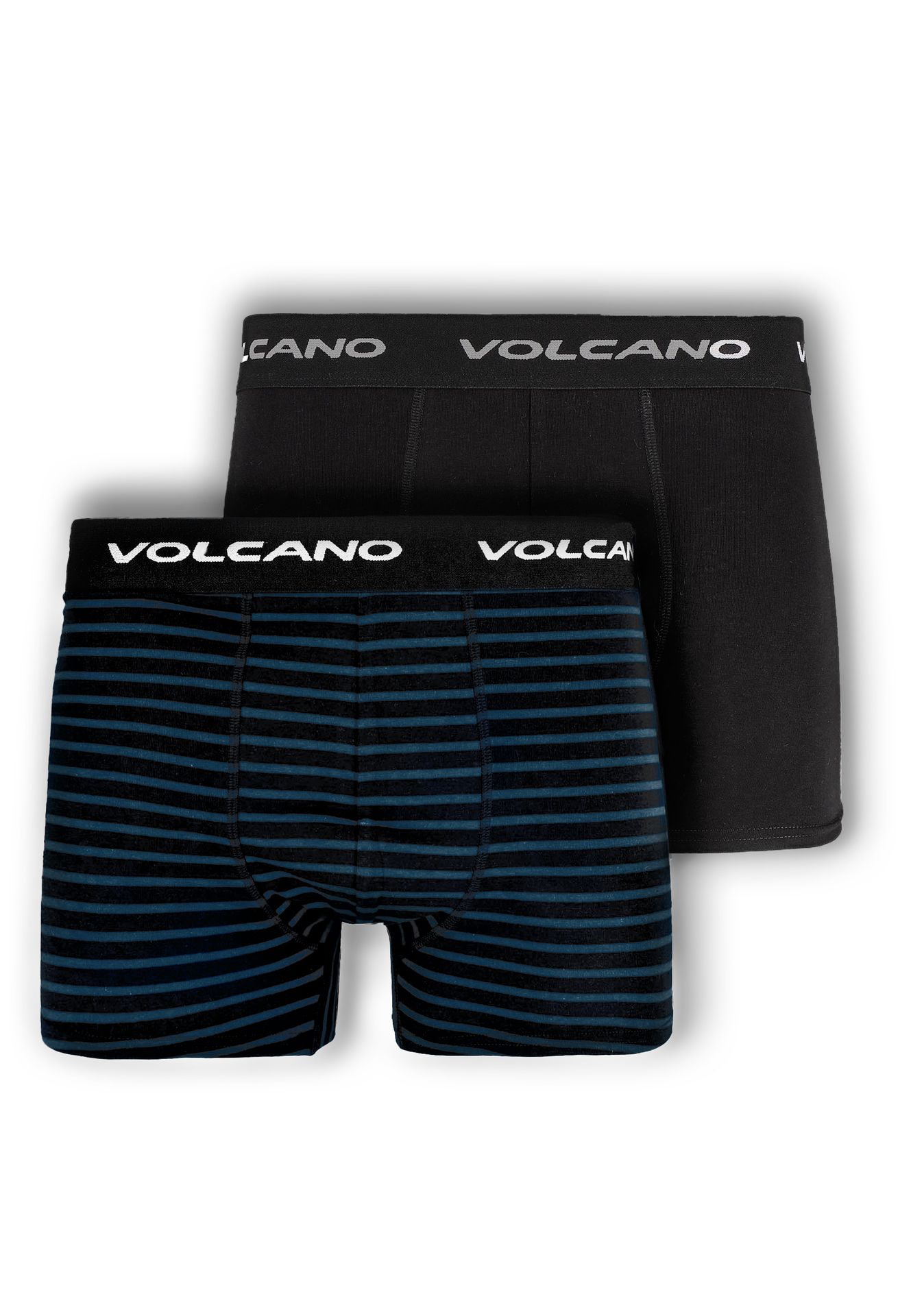 Bawełniane bokserki męskie, dwupak, U-BOXER - Volcano