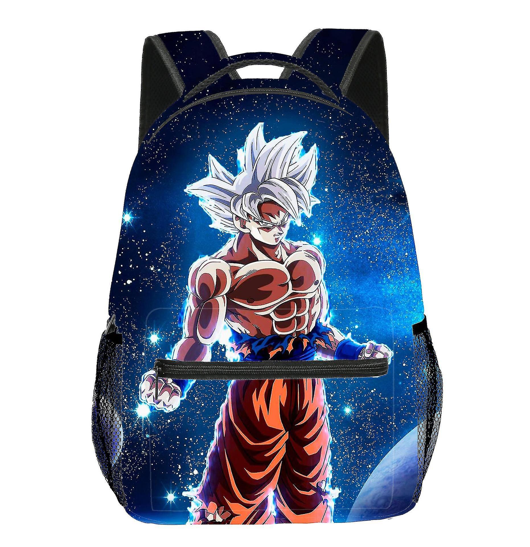 Dragon Ball Plecak studencki Uczniowie szkół podstawowych i średnich Plecak Plecak dziecięcy Cartoon Anime Plecak
