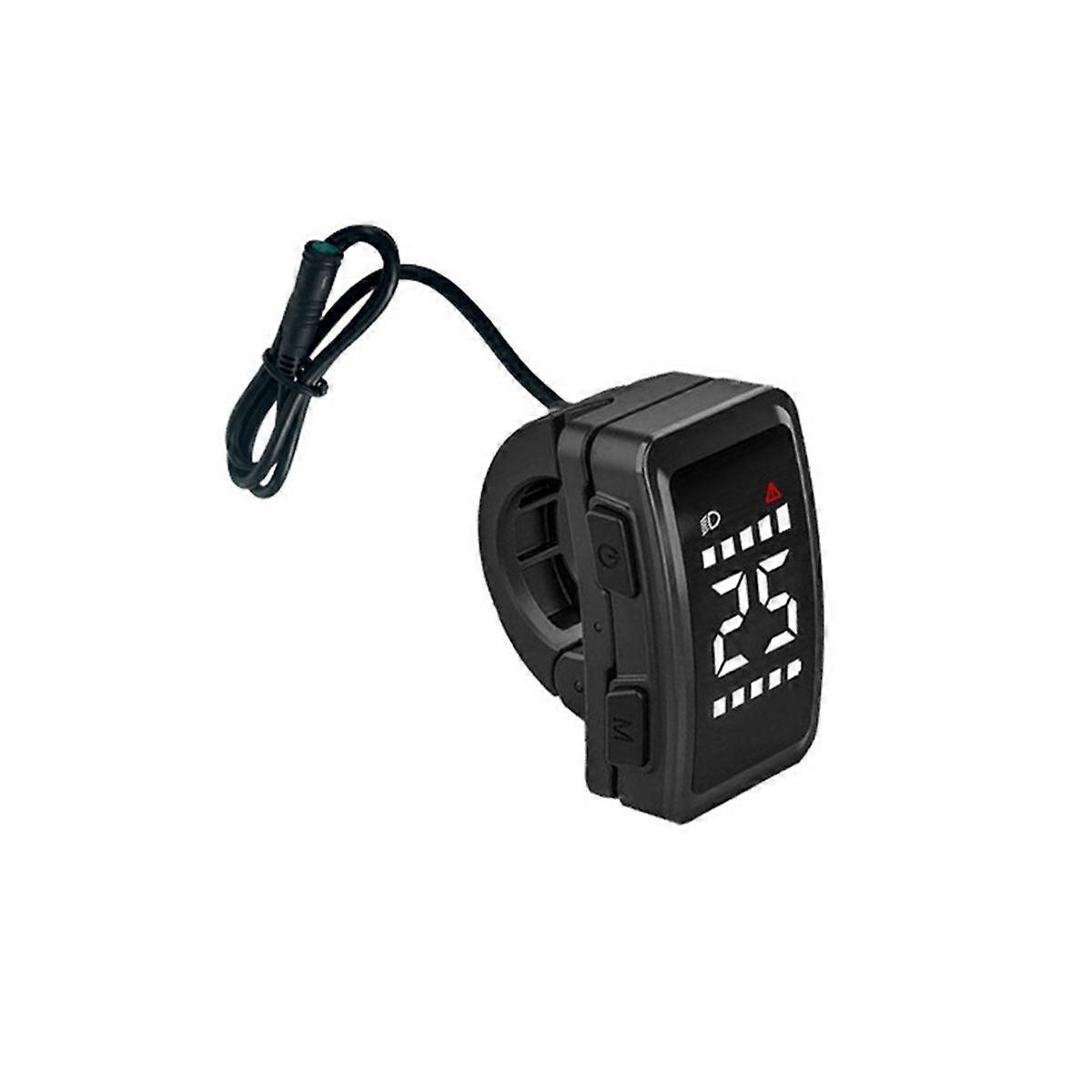 Wyświetlacz roweru elektrycznego DZ40 Ekran wyświetlacza do silnika środkowego BBS01 02 HD Części do rowerów elektrycznych Czarny