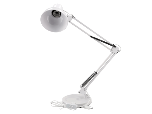 Lampka biurkowa XL kreślarska LED STL043 - Biała - 1xE27