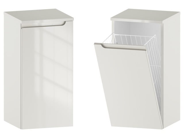 Słupek Łazienkowy ETH 35 cm K Lewy - Kaszmir Wysoki Połysk