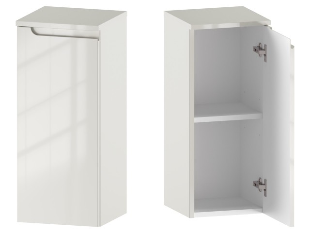 Słupek Łazienkowy ETH 30 cm DD Prawy - Kaszmir Wysoki Połysk