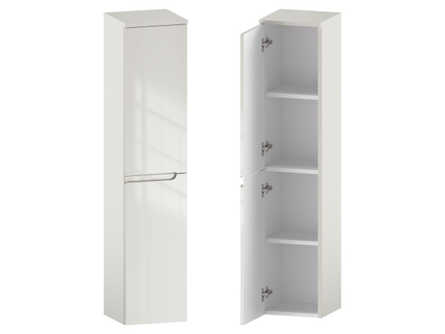 Słupek Łazienkowy ETH 30 cm 2D Lewy - Kaszmir Wysoki Połysk