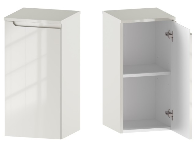 Słupek Łazienkowy ETH 35 cm DD Prawy - Kaszmir Wysoki Połysk