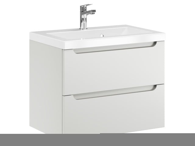 Szafka Wisząca Z Umywalką ETH 60 cm - Kaszmir Mat