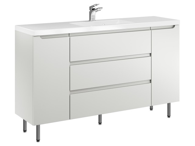 Szafka Stojąca Z Umywalką ETH 140 cm D - Kaszmir Mat