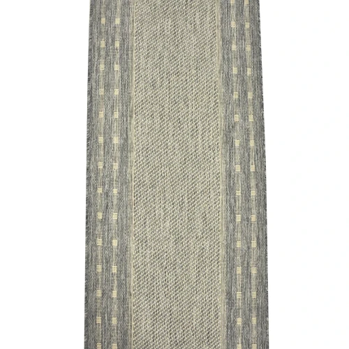CHODNIK PODGUMOWANY SZNURKOWY SCANDIGEL 67cm SZARO-BEŻOWY-KREM 204/DM8E