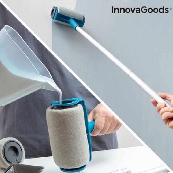 InnovaGoods Zestaw wałków malarskich wielokrotnego napełniania bez kapania Roll'n'paint InnovaGoods 5 Części