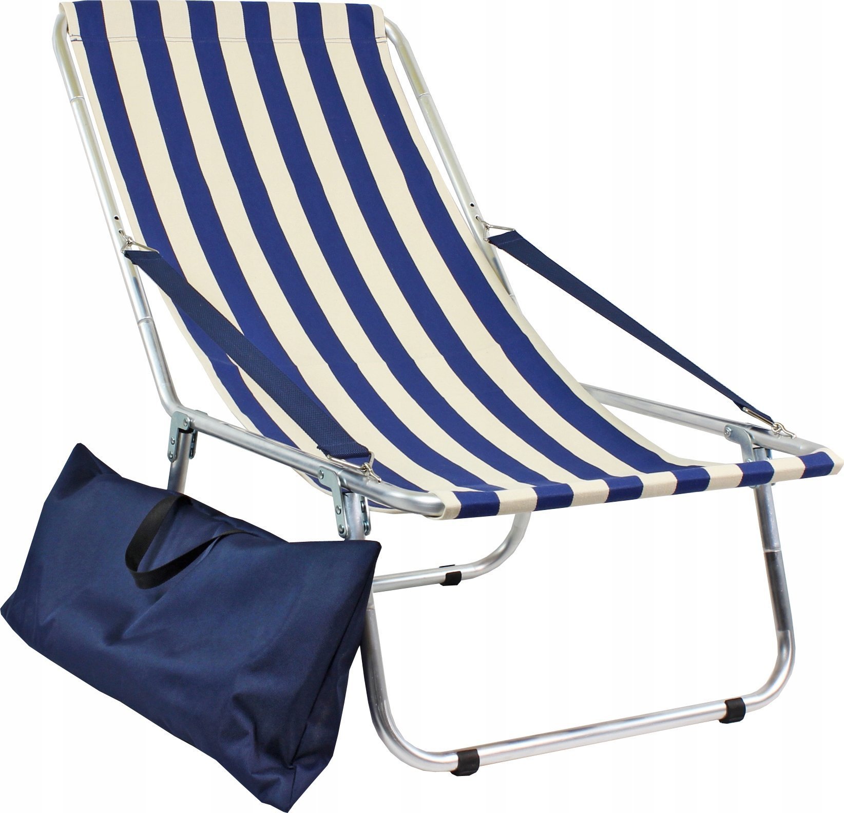 E-sezon Leżak plażowy składany do torby, aluminiowy, lekki 99