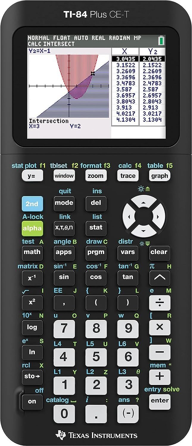 Kalkulator Texas Instruments Kalkulator graficzny TI84 Plus CE-T