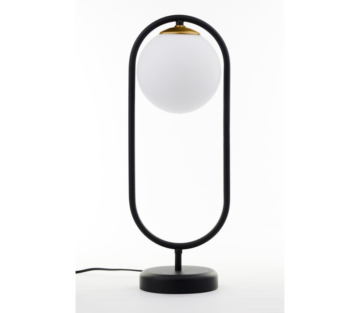 Jupiter 2044 - Lampa stołowa IGON 1xE14/40W/230V czarna