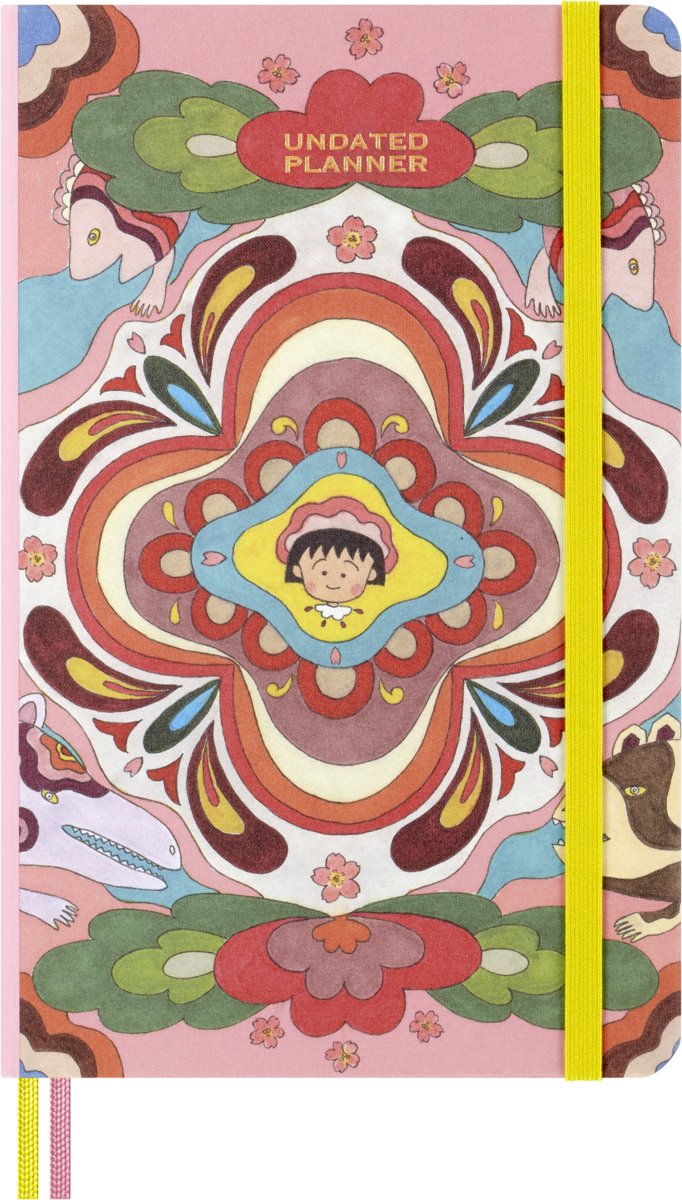 Planer niedatowany tygodniowy Sakura Moleskine