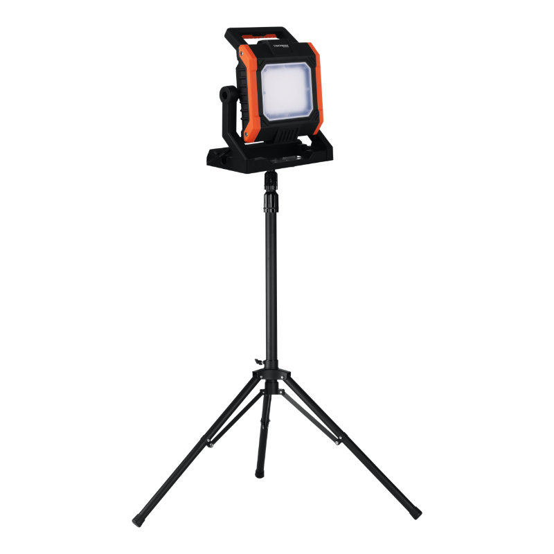 Lampa robocza LED na statywie, 55 W, 6000 lm, 6500 K, IP54, Leo, GERMINA