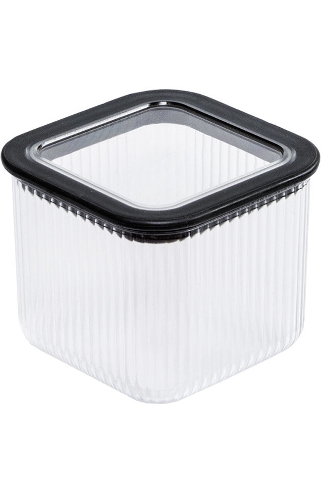 BRANQ - Pojemnik na żywność - plastikowy - kwadratowy - NEROLI - 0,72 L