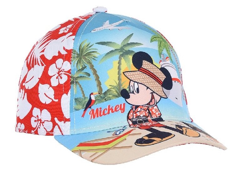 Chłopięca czapka z daszkiem Disney Mickey Mouse Myszka Mickey rozmiar 50 cm