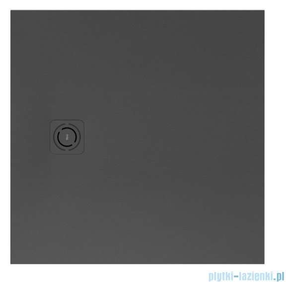 Roca Magma 90x90 cm brodzik kwadratowy kompozytowy STONEX ONYX  APE0138438403640