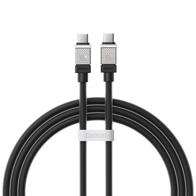 Kabel USB-C do USB-C Baseus CoolPlay, 100W, 1m (czarny)
