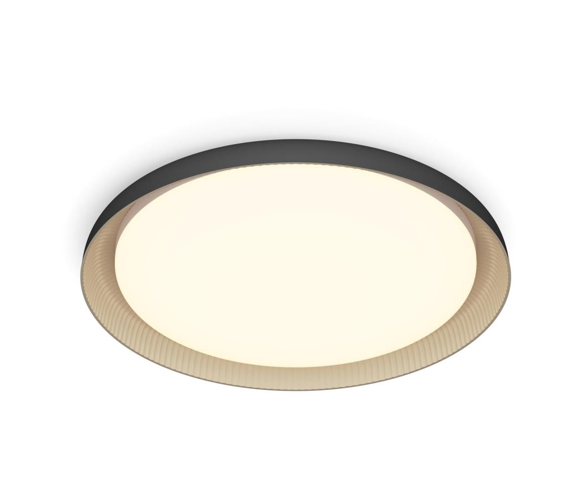 Philips - LED Plafon ściemnialny PEBBLO LED/10W/230V 2700K czarny