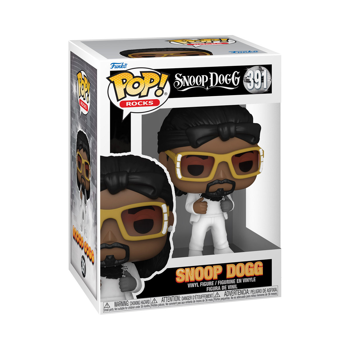 Funko POP! Rocks, figurka kolekcjonerska, Snoop Dogg, 391