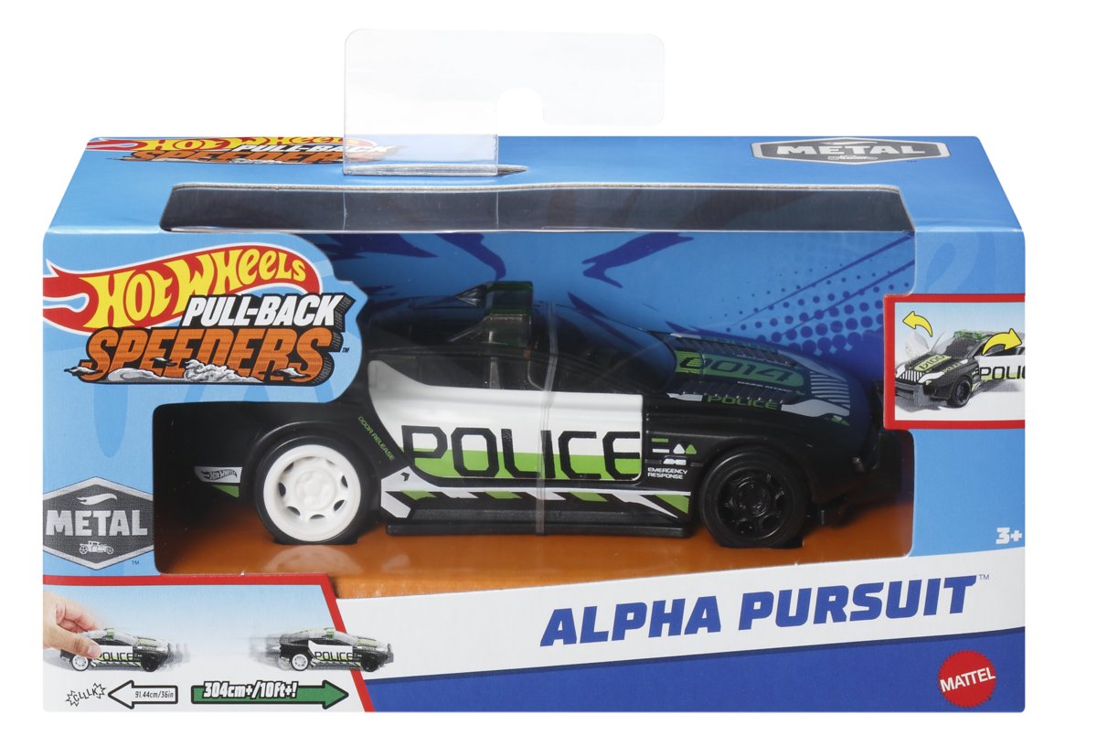 Hot Wheels Pull-Back Speeders HPR85