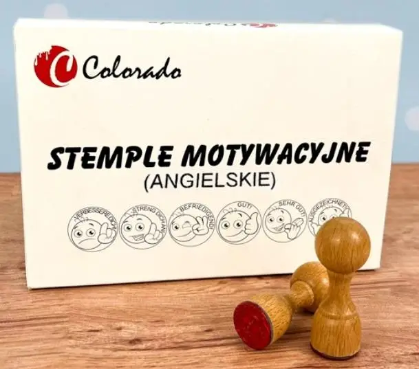 Pieczątki motywacyjne angielskie - Colorado