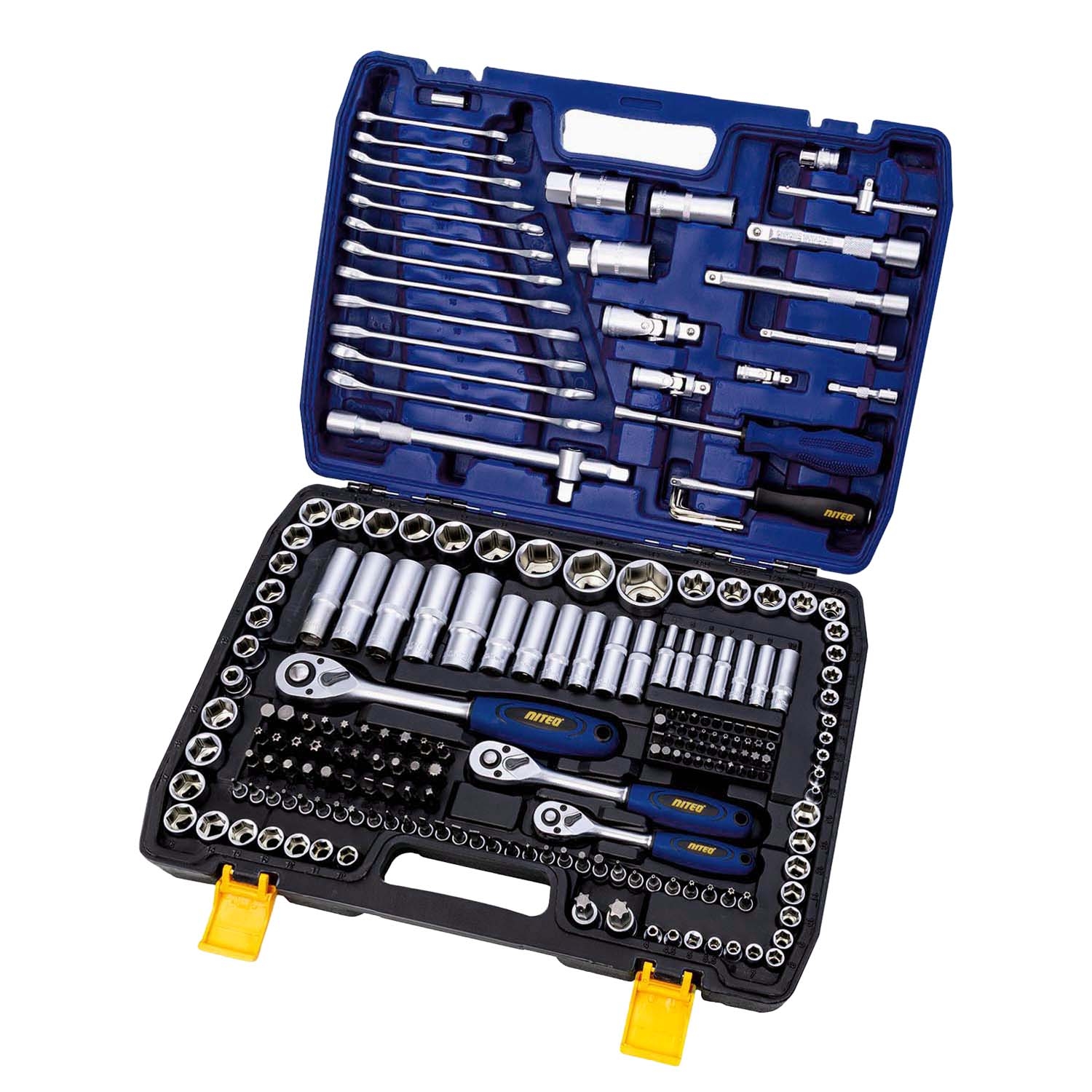 Niteo Zestaw kluczy nasadowych 216 elementów