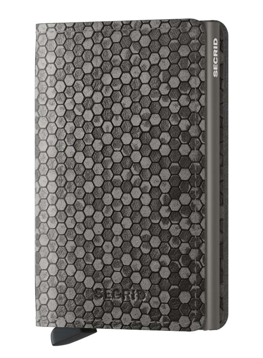 Portfel kieszonkowy Secrid Slimwallet Hexagon - grey
