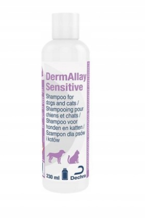 DermAllay Sensitive 230 ml szampon dla psów i kotów