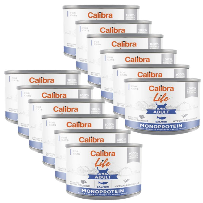 CALIBRA Cat Adult Life Salmon 12x200g