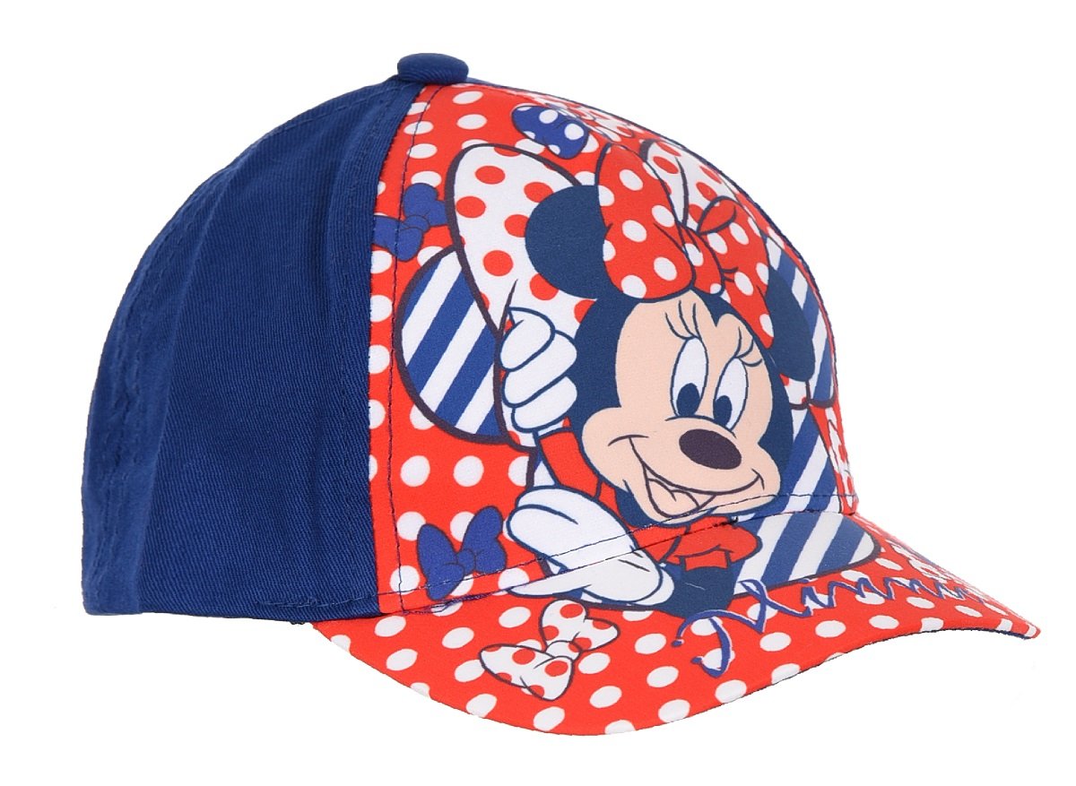 Dziewczęca czapka z daszkiem Myszka Minnie Disney rozmiar 54 cm