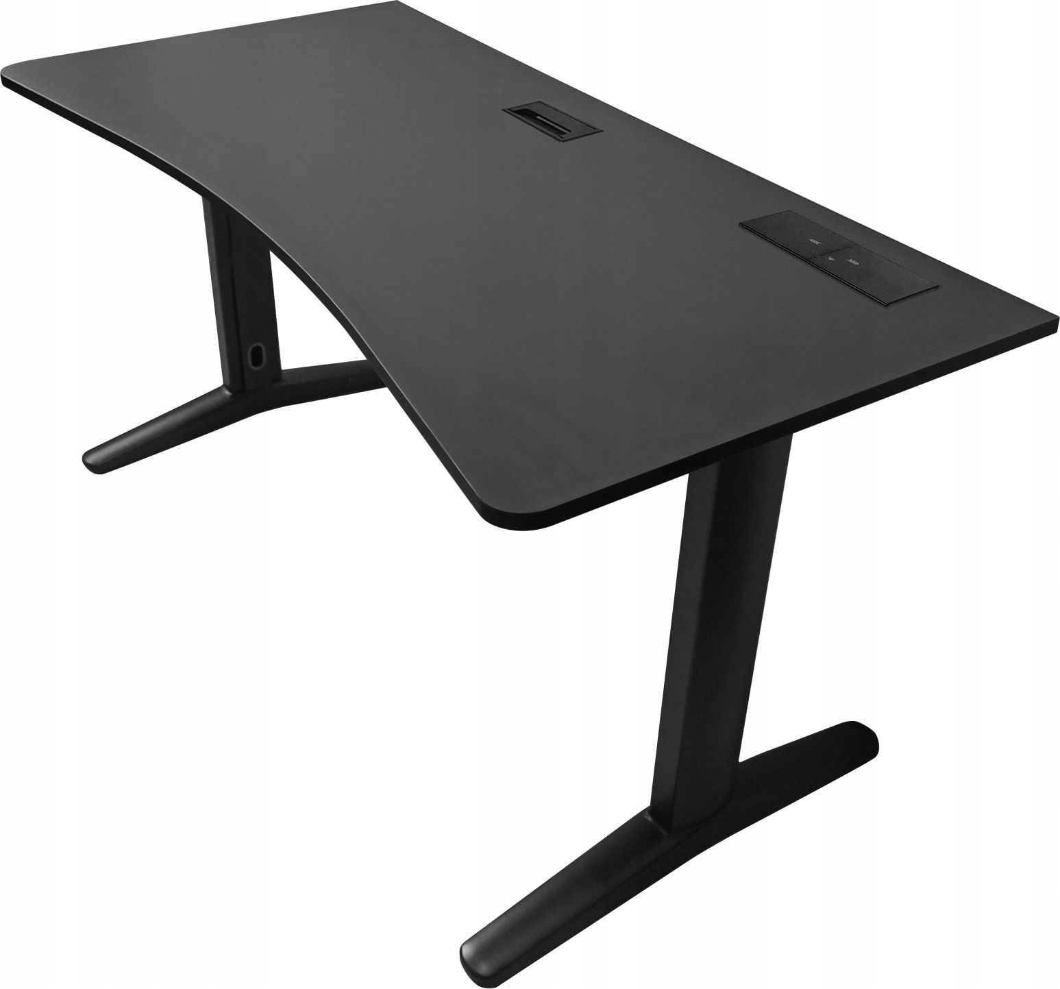 Biurko Zdesk CC-STL/B-Pp/B-GN/B Czarne 138 cm x 68 cm