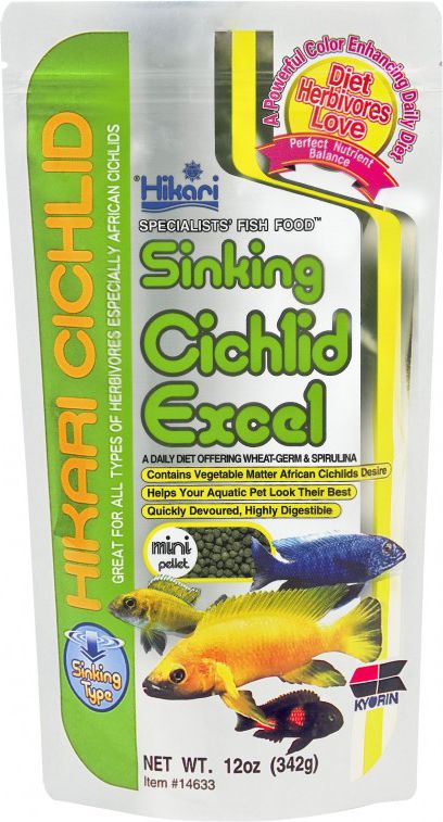 HIKARI CICHLID EXCEL MINI SINKING 342 G