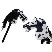 Hobby Horse koń długowłosy biały dźwięki Leantoys