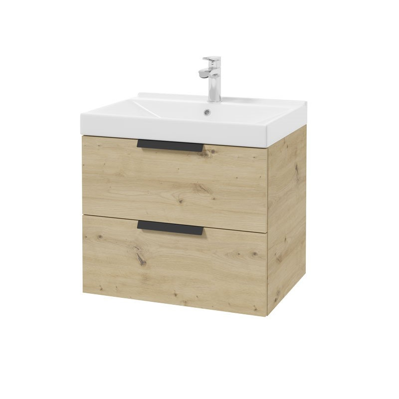Szafka łazienkowa pod umywalkę Defra Faro 60 cm dąb artisan 001-D-06044