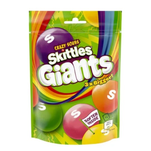 Cukierki Skittles Crazy Sours 132g