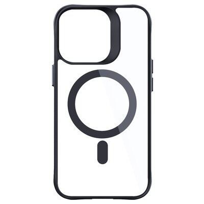 Etui 3MK Satin Armor MagCase do Apple iPhone 13 Pro Max Przezroczysto-czarny