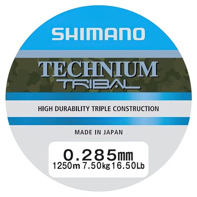 Shimano Żyłka Technium Tribal Pb 1250m 0,285mm